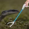 Zerodis 70CM Aluminum Alloy Snake Grabber Catcher Clip, Professional Tool with Comfortable Grip, Wide Clamp Design, Easy Collection for Snake Catching view 2