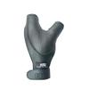 Hunt & Seek Thick Cow Leather Archery Hand Guard Protector Bow Glove for Traditional Long Recurve & Compound Bow (Black, Small, Left)