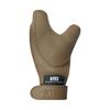 Hunt & Seek Thick Cow Leather Archery Hand Guard Protector Bow Glove for Traditional Long Recurve & Compound Bow (Brown, Small, Right)