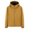Mens Windbreaker Hooded Jacket Full Zip Waterproof Hiking Hoodie Coat Lightweight Tactical Winter Outdoor Jackets (Large,Yellow) view 1