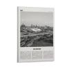 IkiCk Detroit Print Zwart-wit Nr. 2, Detroit Wall Art, Detroit Poster, Detroit Foto, Detroit Decor, Michig Canvas Wall Art Print Poster For Home School Office Decor 20x30inch(50x75cm) view 1
