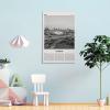 IkiCk Detroit Print Zwart-wit Nr. 2, Detroit Wall Art, Detroit Poster, Detroit Foto, Detroit Decor, Michig Canvas Wall Art Print Poster For Home School Office Decor 20x30inch(50x75cm) view 4