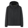 Mens Windbreaker Hooded Jacket Full Zip Waterproof Hiking Hoodie Coat Lightweight Tactical Winter Outdoor Jackets (4X-Large,Black) view 1