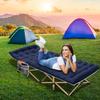ARAER Camping Cot, 450LBS(Max Load), Portable Folding Outdoor Bed with Carry Bag for Adults Kids, Heavy Duty Cot for Traveling Gear Supplier, Office Nap, Beach Vocation and Home Lounging (Navy Blue) view 4