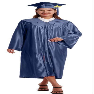 Grad HAGO Unisex Shiny Graduation Cap and Gown Tassel Set 2025 2026 for High School and Bachelor