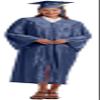 Grad HAGO Unisex Shiny Graduation Cap and Gown Tassel Set 2025 2026 for High School and Bachelor view 2