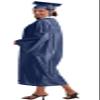 Grad HAGO Unisex Shiny Graduation Cap and Gown Tassel Set 2025 2026 for High School and Bachelor view 3