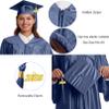 Grad HAGO Unisex Shiny Graduation Cap and Gown Tassel Set 2025 2026 for High School and Bachelor view 4