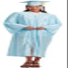 Grad HAGO Unisex Shiny Graduation Cap and Gown Tassel Set 2025 2026 for High School and Bachelor view 2