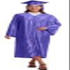 Grad HAGO Unisex Shiny Graduation Cap and Gown Tassel Set 2025 2026 for High School and Bachelor view 1
