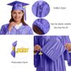 Grad HAGO Unisex Shiny Graduation Cap and Gown Tassel Set 2025 2026 for High School and Bachelor view 4