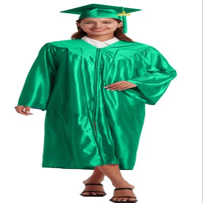Grad HAGO Unisex Shiny Graduation Cap and Gown Tassel Set 2025 2026 for High School and Bachelor