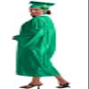Grad HAGO Unisex Shiny Graduation Cap and Gown Tassel Set 2025 2026 for High School and Bachelor view 3