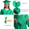 Grad HAGO Unisex Shiny Graduation Cap and Gown Tassel Set 2025 2026 for High School and Bachelor view 4