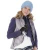 Sosoport Figure Skating Gloves for Women and Girls with Rhinestone Decoration Breathable Stretchable Ice Skating Gloves for Performance and Stage Use view 4