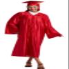 Grad HAGO Unisex Shiny Graduation Cap and Gown Tassel Set 2025 2026 for High School and Bachelor view 2