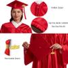 Grad HAGO Unisex Shiny Graduation Cap and Gown Tassel Set 2025 2026 for High School and Bachelor view 4