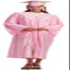 Grad HAGO Unisex Shiny Graduation Cap and Gown Tassel Set 2025 2026 for High School and Bachelor view 2