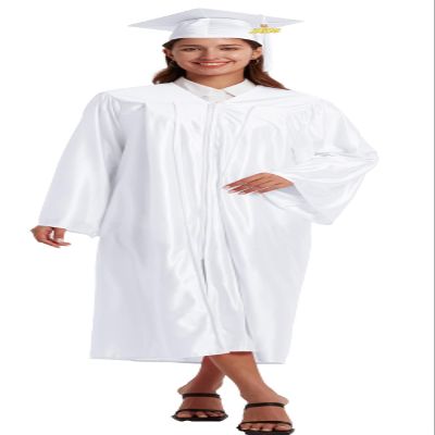 Grad HAGO Unisex Shiny Graduation Cap and Gown Tassel Set 2025 2026 for High School and Bachelor