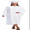 Grad HAGO Unisex Shiny Graduation Cap and Gown Tassel Set 2025 2026 for High School and Bachelor view 1
