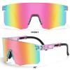 QUSBOI Two Sizes Polarized Baseball Sunglasses For Adults and Youth Boys Girls Kids UV400 Men Women Sports Cycling Glasses - QAA11 view 4