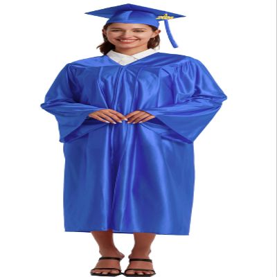 Grad HAGO Unisex Shiny Graduation Cap and Gown Tassel Set 2025 2026 for High School and Bachelor
