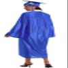 Grad HAGO Unisex Shiny Graduation Cap and Gown Tassel Set 2025 2026 for High School and Bachelor view 3