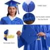 Grad HAGO Unisex Shiny Graduation Cap and Gown Tassel Set 2025 2026 for High School and Bachelor view 4