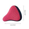 Bike seat Funda Cmoda para SILLN De Bicicleta, Funda De Cojn para Asiento De Bicicleta, La Ms Cmoda, Con Cojn Bike seat Cover (Color : Navy Blue) view 2