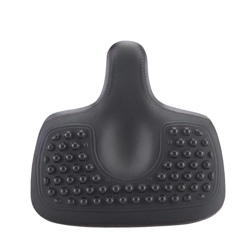 Bike seat Silln Extra Ancho para Bicicleta De Montaa, Cmodo, De Espuma Gruesa, Absorcin De Golpes, Cojn para Bicicleta De Montaa Bike seat Cover (Color : 132B MAX Springs, Size : China)
