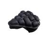 Bike seat Silln De Bicicleta 3D Suave, Cubierta De Asiento De Bicicleta De Montaa, Almohadilla De Aire Inflable Gruesa, Cojn Transpirable De Ciclismo, 3 Colores Bike seat Cover (Color : 2.0 Black view 1