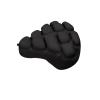 Bike seat Silln De Bicicleta 3D Suave, Cubierta De Asiento De Bicicleta De Montaa, Almohadilla De Aire Inflable Gruesa, Cojn Transpirable De Ciclismo, 3 Colores Bike seat Cover (Color : 2.0 Black view 4