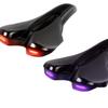 Bike seat Silln De Bicicleta De Montaa, Asiento De Bici Con Luz Trasera De Emergencia Y Carga USB, Cojn Transpirable Y Suave para Ciclismo, PU Bike seat Cover view 1