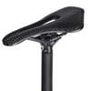 Bike seat De Bicicleta Ultraligero Con Impresin 3D, Fibra De Carbono Hueca, Transpirable, Cmodo, Piezas De Asiento De Bicicleta De Carretera, MTB Bike seat Cover (Color : 01 S40 White) view 2