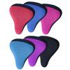 Bike seat Funda De Silln De Bicicleta 3D, Asiento Suave De Silicona, Cojn Transpirable, Cmodo Bike seat Cover (Color : Black) view 2