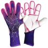 PLbSe Soccer Goalkeeper Gloves Goalie Training Gloves Strong Grip Anti-Slip and Breathable for Adults and Children (Purple,9) view 2