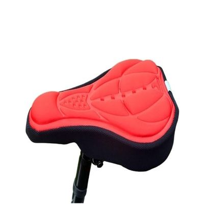 Bike seat Silln De Bicicleta 3D De 4 Colores, Funda De Asiento De Ciclismo Suave, Almohadilla De Esponja Gruesa para Bicicleta De Montaa, Cojn Transpirable para Exteriores Bike seat Cover (Color :