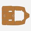 2021 Sea Hunt Ultra 239 Cockpit 1/4 6mm eva Faux Teak Deck Surfing Boat Fishing Boat Motorcycle Hurts crapet Non-Slip mat Floor (Brown Over Black) view 1