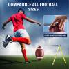 YNSZAS 2-Pack Football Kicking Tee, Portable Field Goal Kicking Holder Stand, Kickoff Tee Compatible with All Football Sizes, Football Training Practice Equipment for Adult & Youth view 4