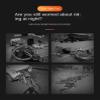 Bicycle Tail Light Fun Zodiac Sign Shaped Tail Light Rechargeable Bicycle Light for Mountain Bikes Brake Light for Road Bikes, Creative Cycling Gear (Pisces) view 2