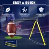 YNSZAS Football Kicking Tee, Portable Field Goal Kicking Holder Stand, Kickoff Tee Compatible with All Football Sizes, Football Training Practice Equipment for Adult & Youth view 2
