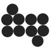 YARNOW 12pcs Pool Table Leg Pads Pool Table Leveling Shims Leveler for Rubber Leg Shims Adjustment Pad Kit Chair Felt Pads Billiard Pad Furniture Round Eva view 1