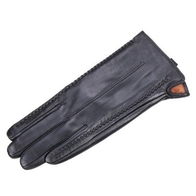 exnox Touch Screen Sheepskin Gloves Women's Winter Warm Cycling Driving Pile Thickened Outdoor Driving Riding Women's Leather Gloves