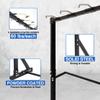 Yes4All Freestanding Bike Storage Rack, 300 Lbs 5 Levels Sturdy Steel Vertical Bike Rack, Bike Racks for Home and Garage Organizer, Indoor/Outdoor Bike Storage Rack view 4