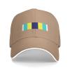 QIZYOQA USAF Basic Military Training Honor Graduate Ribbon Baseball Cap for Men Women Adjustable Funny Dad Hat Natural view 2