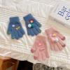 DEXSUN Autumn and Winter New Warm and Cold-Proof Cute Children's Gloves view 3