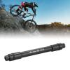 Alomejor Aluminum Alloy Thru Axle Hub Adapter Converts 12mm to 9mm Quick Release Skewer Accessory (Black) view 4