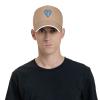 Diamond Baseball Cap for Men Women Adjustable Funny Dad Hat Natural view 4
