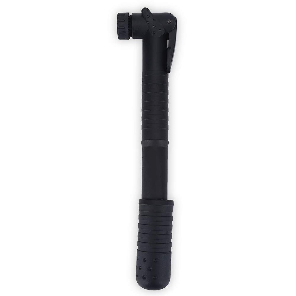 Airshi Bike Air Pump, Bicycle Pump Without Leaks Black with Mounting Bracket for Presta and Schrader Valves, Airshiuhaewxmr03