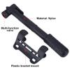Airshi Bike Air Pump, Bicycle Pump Without Leaks Black with Mounting Bracket for Presta and Schrader Valves, Airshiuhaewxmr03 view 2